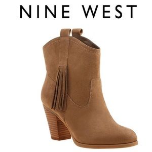 Nine West “Inwood” Fringe Boots